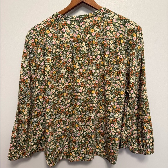 Floral Long Sleeve Blouse - Picture 4 of 4